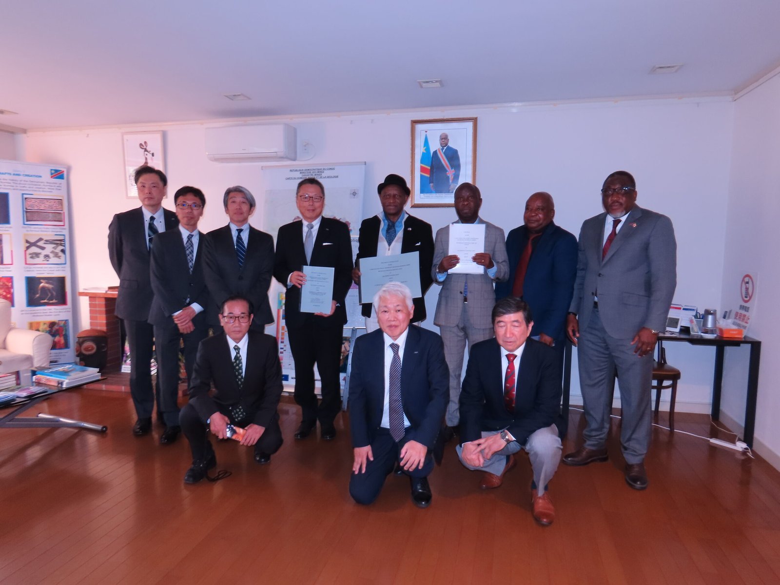 Signature of the Rehabilitation Contract for the Maréchal Bridge in Matadi